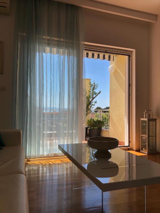 Andor - Lux, Two Beautiful Terraces With Sea & Sunset View Apartman Makarska Kültér fotó