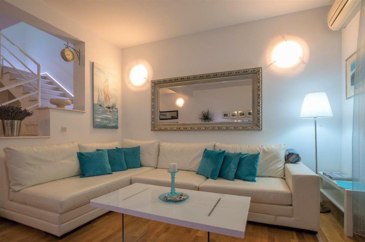 Andor - Lux, Two Beautiful Terraces With Sea & Sunset View Apartman Makarska Kültér fotó