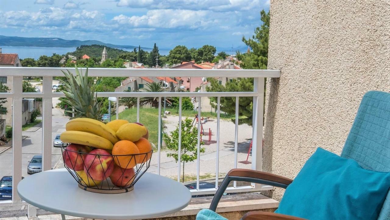 Andor - Lux, Two Beautiful Terraces With Sea & Sunset View Apartman Makarska Kültér fotó