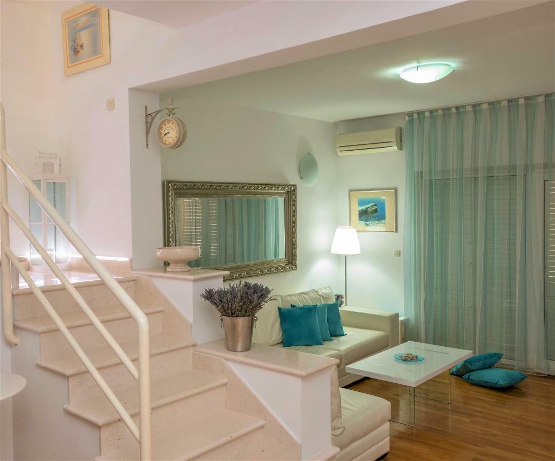 Andor - Lux, Two Beautiful Terraces With Sea & Sunset View Apartman Makarska Kültér fotó