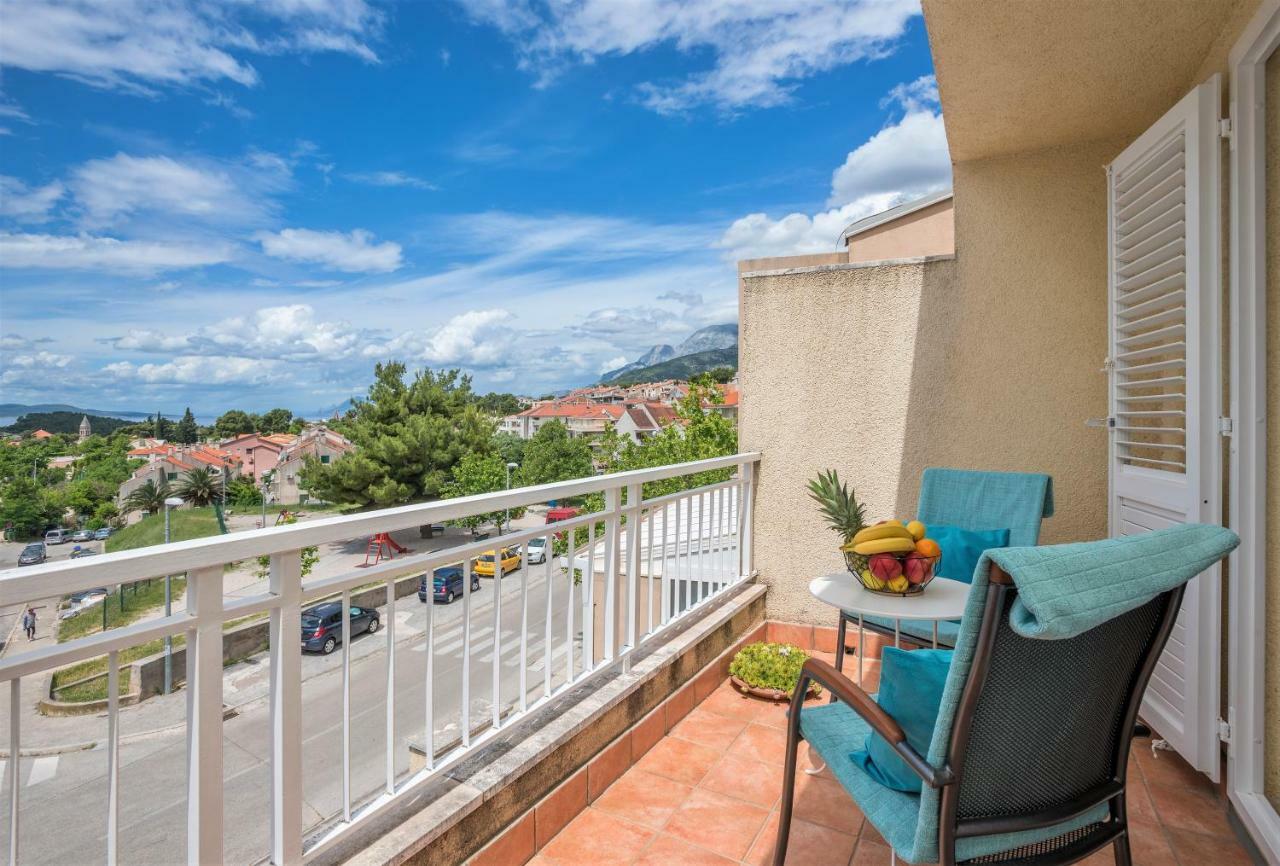 Andor - Lux, Two Beautiful Terraces With Sea & Sunset View Apartman Makarska Kültér fotó