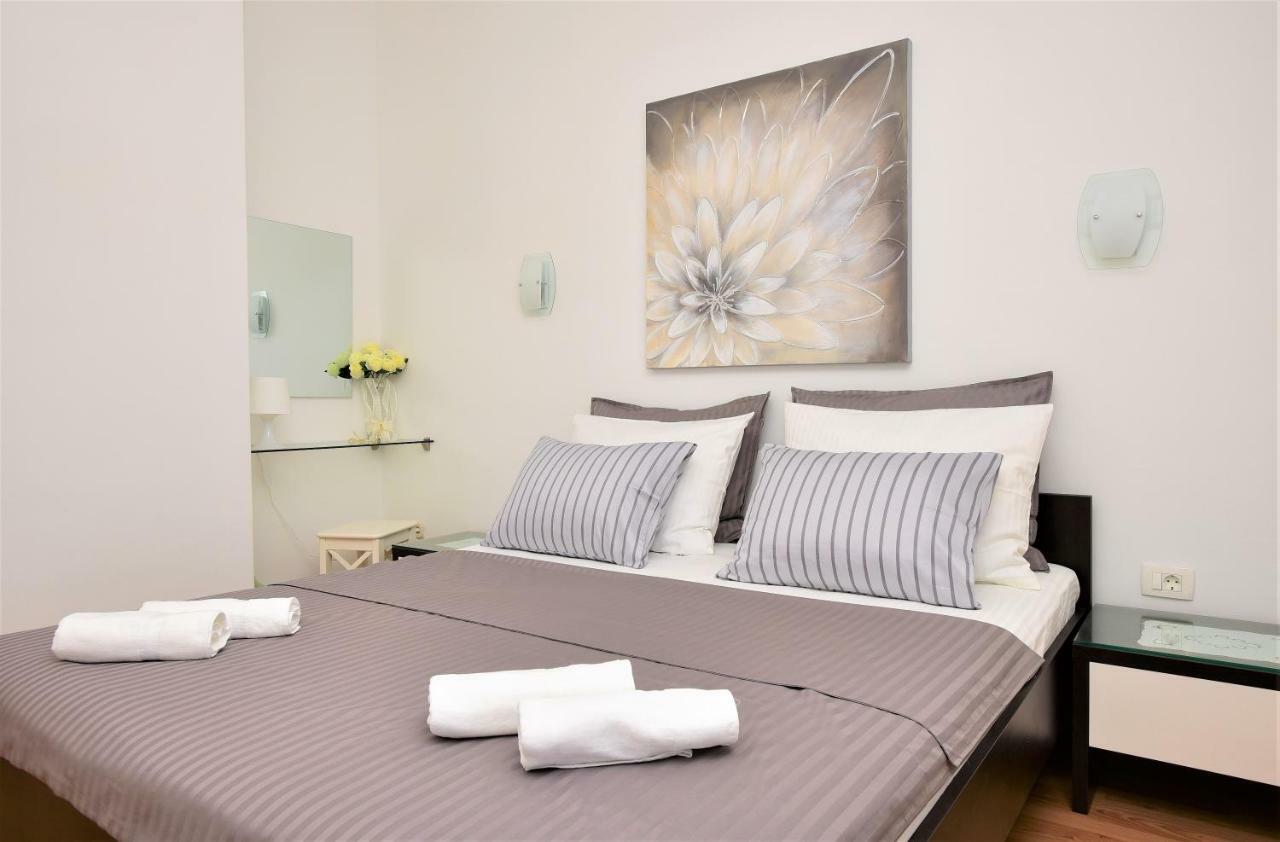 Andor - Lux, Two Beautiful Terraces With Sea & Sunset View Apartman Makarska Kültér fotó